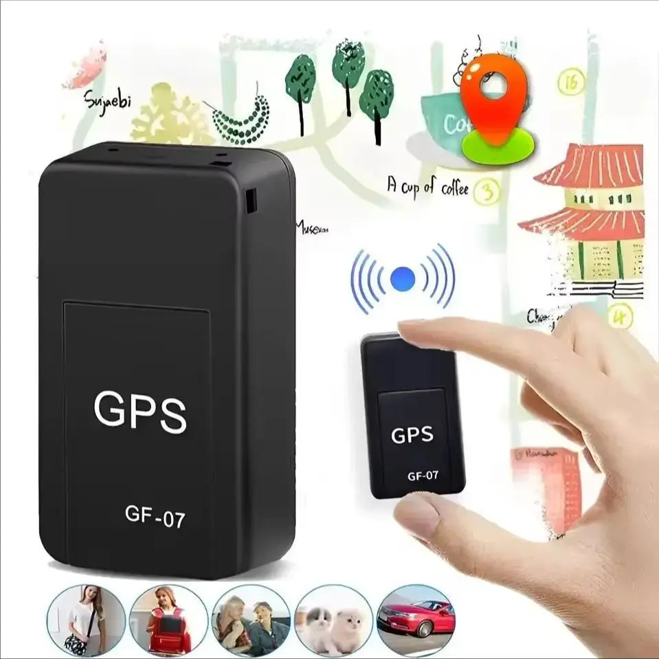 Vehicle Gps Locator Gf07 Car Gps Tracker Strong Magnetic Real-Time Gps Tracking Device Anti-Lost Alarm Gps Position App
