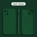 Original Liquid Silicone Phone Case For iPhone 17 16 15 14 13 11 12 15 Pro Max Mini X XR XS 7 8 Shockproof Back Cover