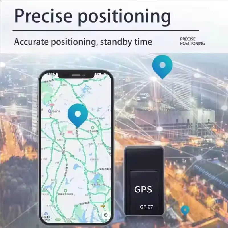 Vehicle Gps Locator Gf07 Car Gps Tracker Strong Magnetic Real-Time Gps Tracking Device Anti-Lost Alarm Gps Position App