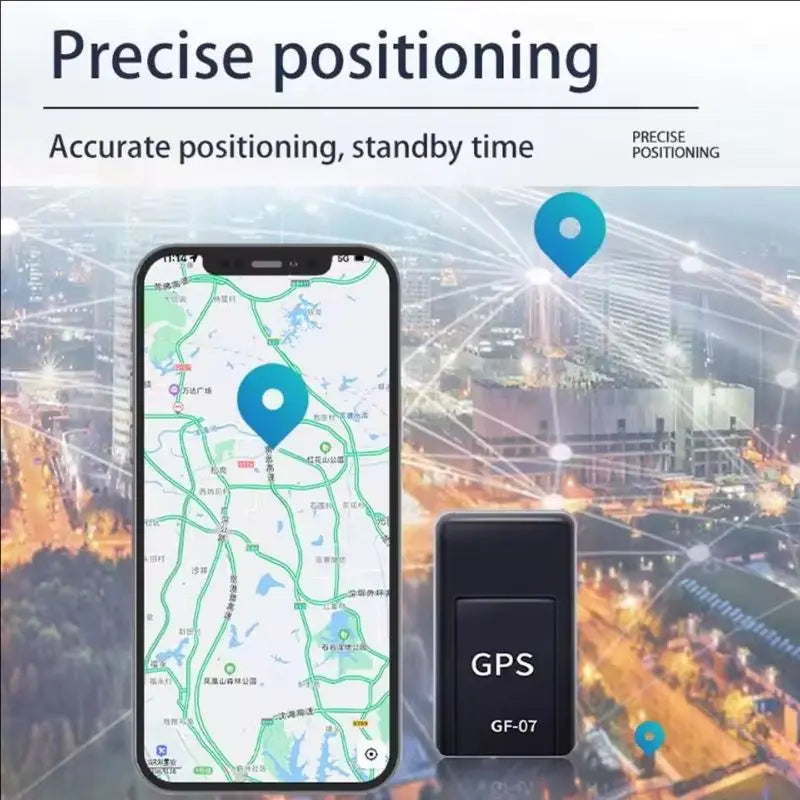 Vehicle Gps Locator Gf07 Car Gps Tracker Strong Magnetic Real-Time Gps Tracking Device Anti-Lost Alarm Gps Position App